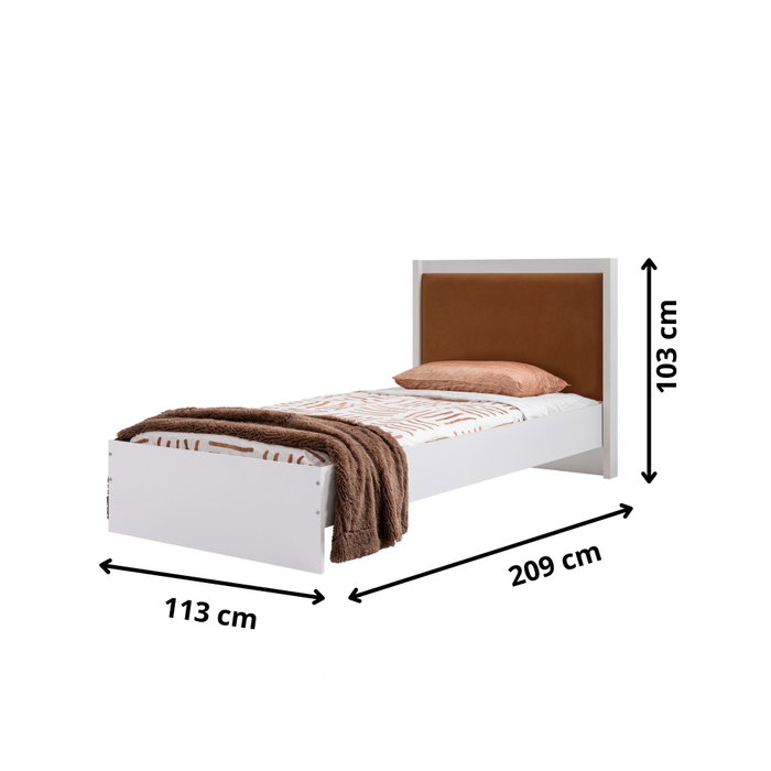 Hanah Home Cama individual Beta Blanca